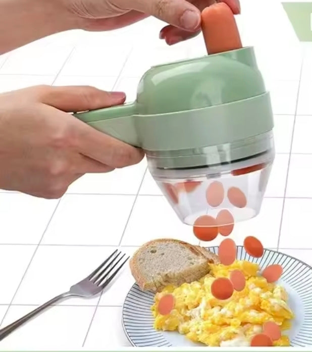 Cortador eléctrico de verduras